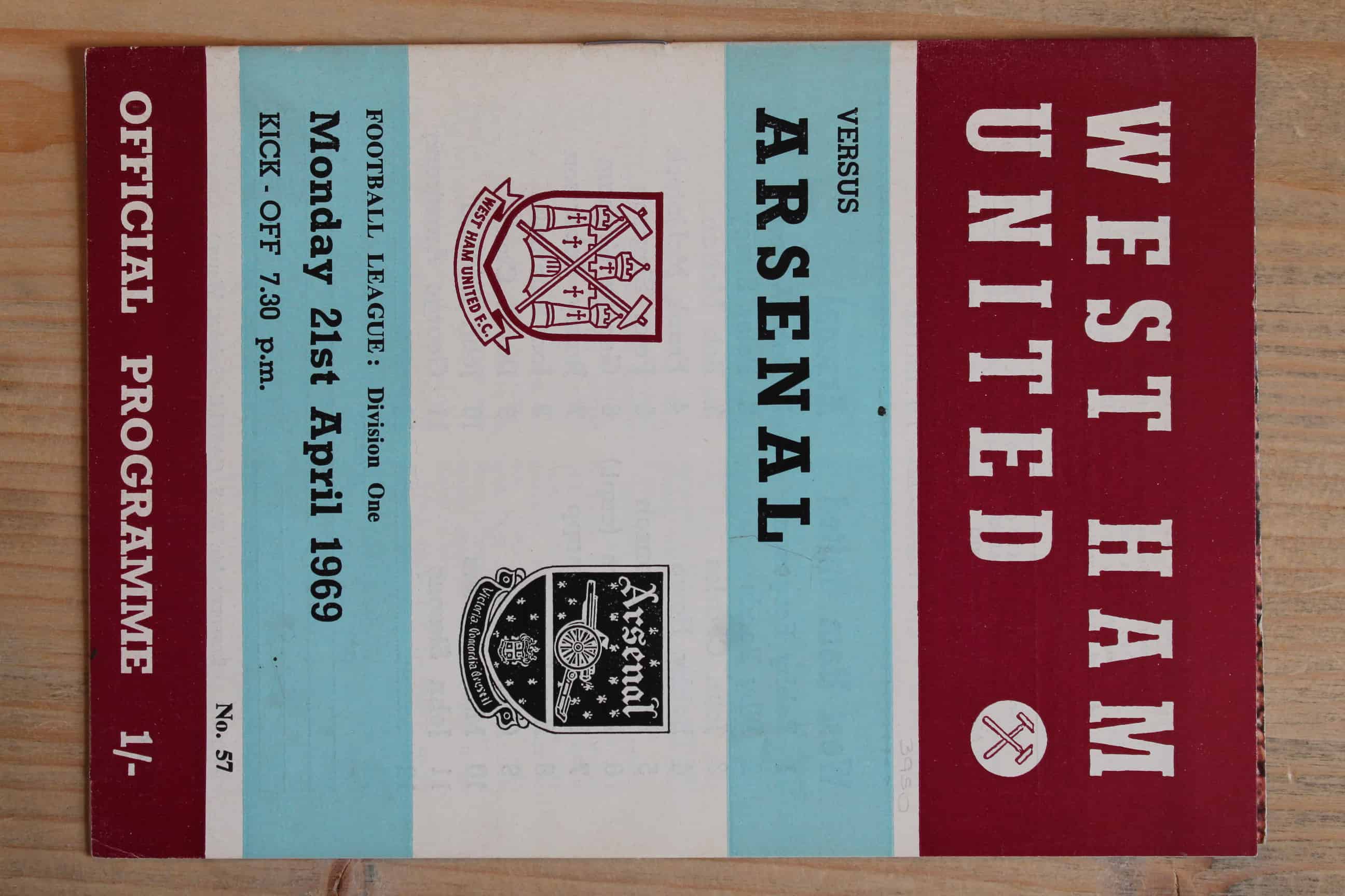 West Ham United FC v Arsenal FC